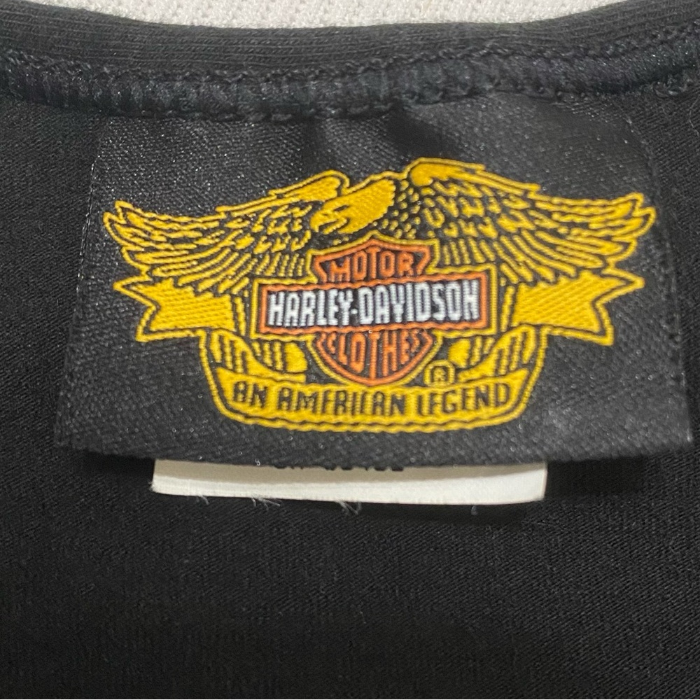 Harley-Davidson Women’s Solid Black Embroidered S… - image 6